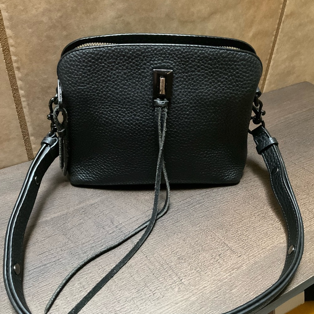 Rebecca Minkoff DARREN SMALL LEATHER SHOULDER BAG CROSSBODY BAG Adjustable Strap